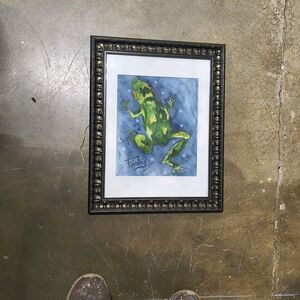 Original Watercolor Painting "Legs For Days" 15" X 19" By Timothy Designs